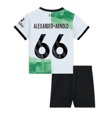 Liverpool Alexander-Arnold #66 Udebanesæt Børn 2023-24 Kort ærmer (+ korte bukser)